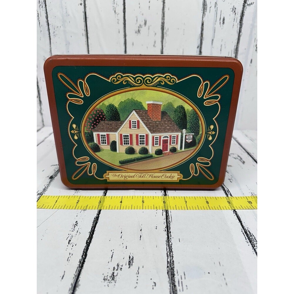 The Original Toll House Vintage Metal Cookie Tin